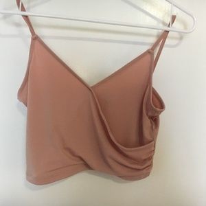 H&M Divided Pink Crop Top
